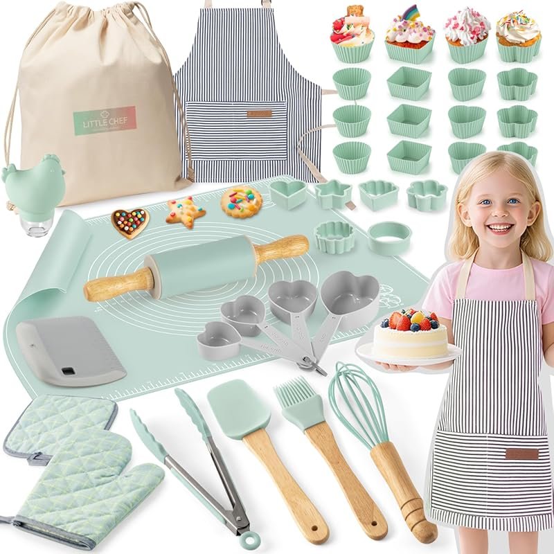 Ultimate Baking Kit 38-Piece Food-Grade Silicone BPA-Free Real Cooking