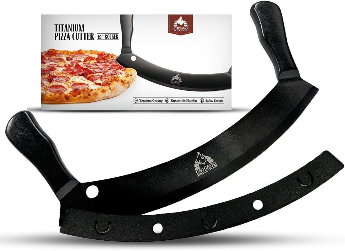 12-Inch Pizza Cutter Rocker Blade