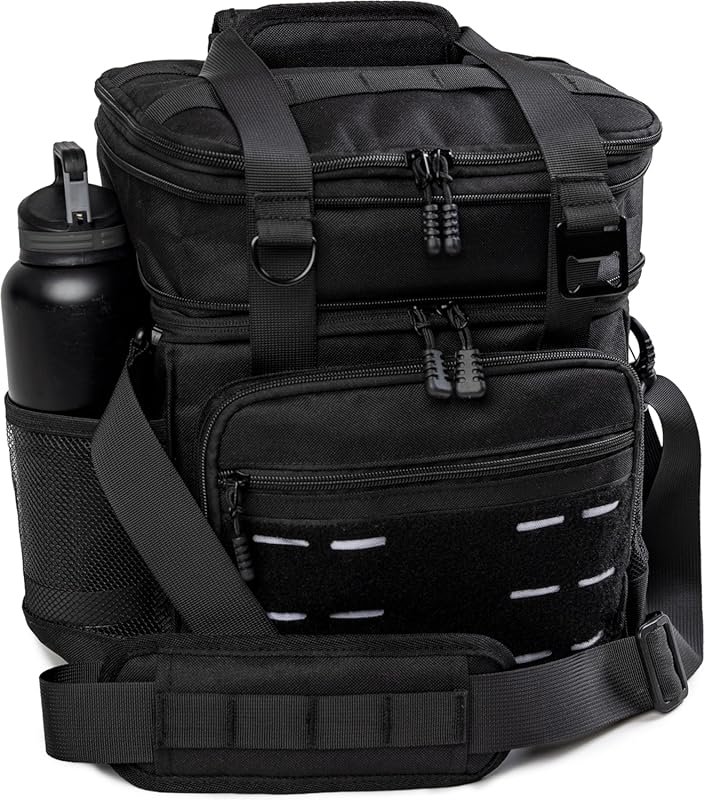 ThinkFit Tactical Lunch Box for Men, Heavy Duty Insulated Military Coo