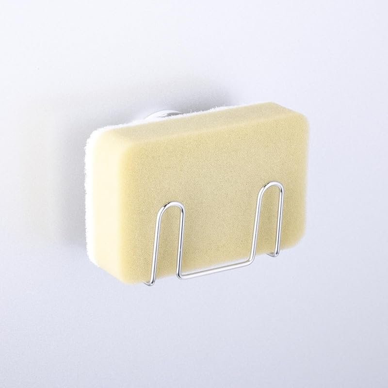 Magnetic Sponge Holder for Kitchen Sink - SUS 304 Stainless Steel Rack