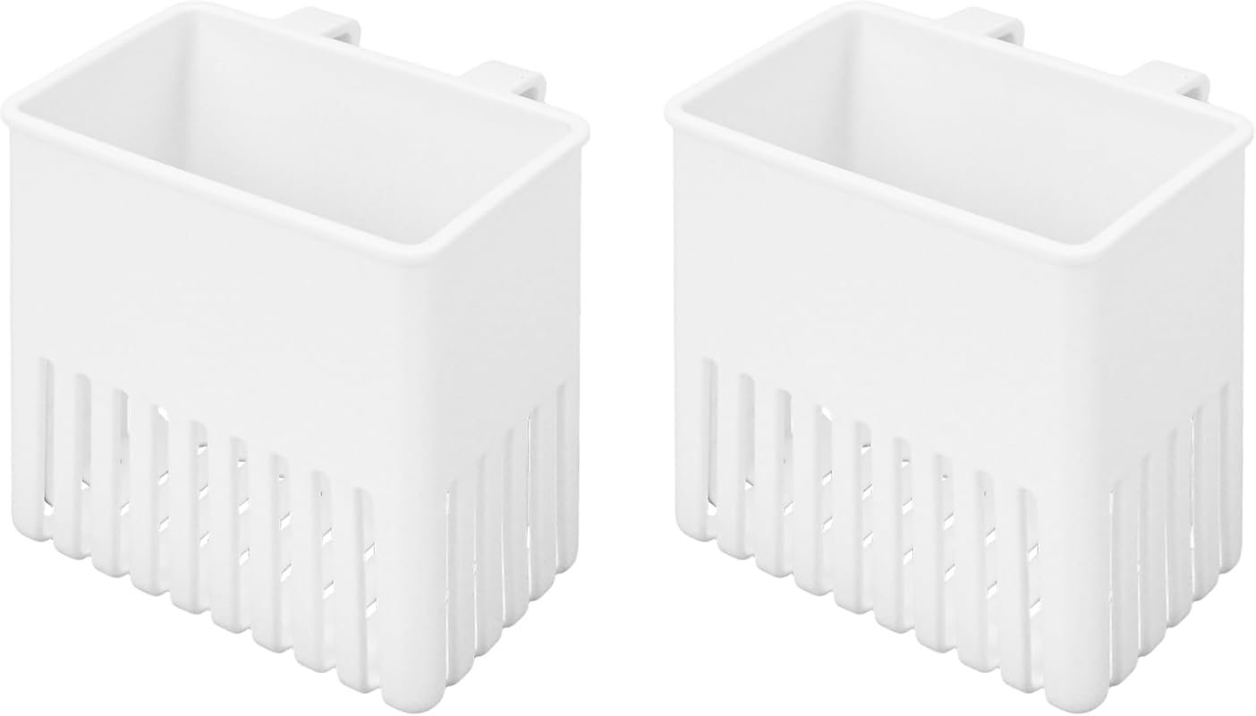 2-Piece Silverware Drainer Drying Basket for Sink, Compact Kitchen Ute