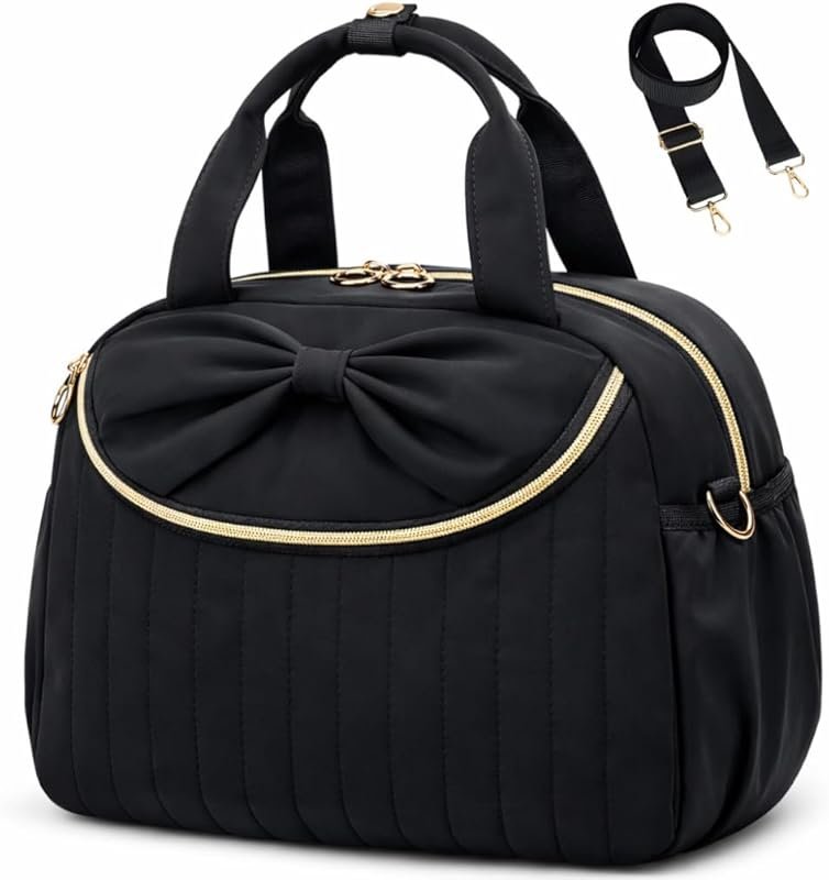 Bluboon Insulated Lunch Tote with Shoulder Strap Cute Large Lunch Box 