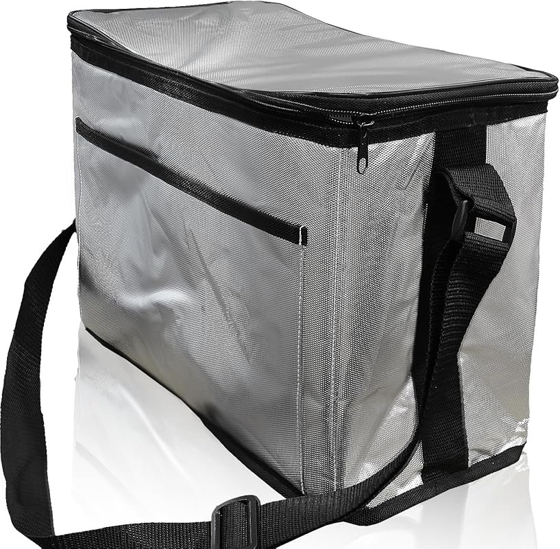 Reusable Insulated Bag for Hot or Cold Food, Leak Proof Thermal Tote f