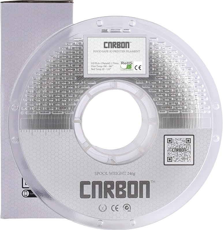 Comfy Materials CARBON High Speed Certified Food Grade PLA+ 1.75mm 1kg