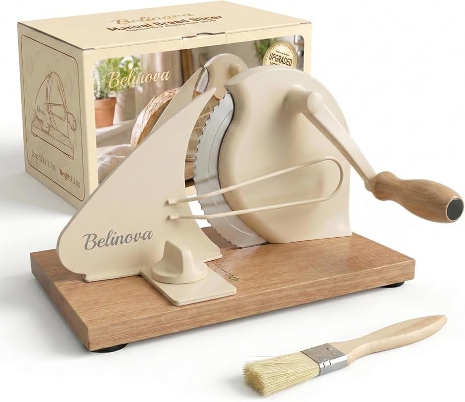 Sourdough Bread Slicer Hand Crank