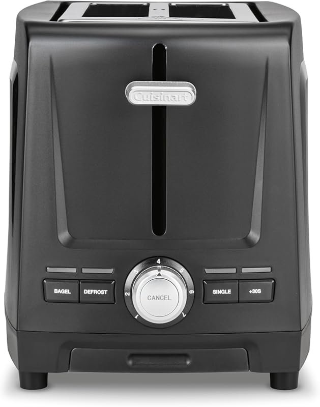 Cuisinart Core Collection 2-Slice Toaster with Extra-Long Slots, High-