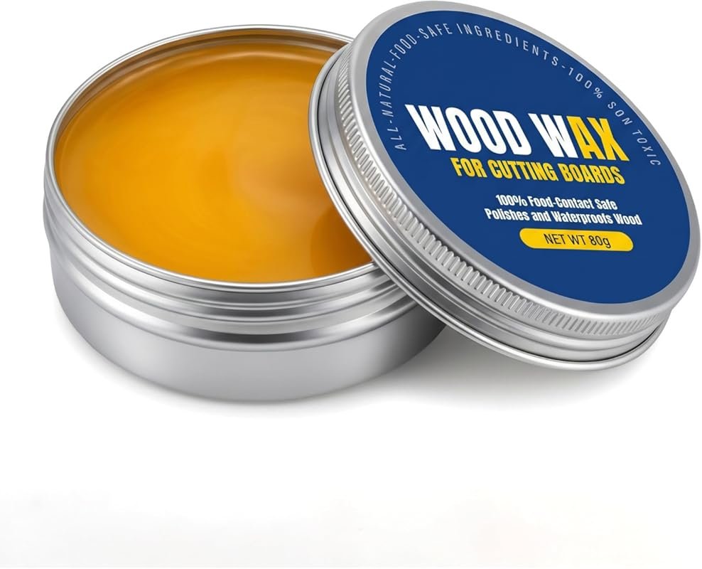 Wood Wax Cutting Board Conditioner - Food Grade Mineral Oil and Beeswa