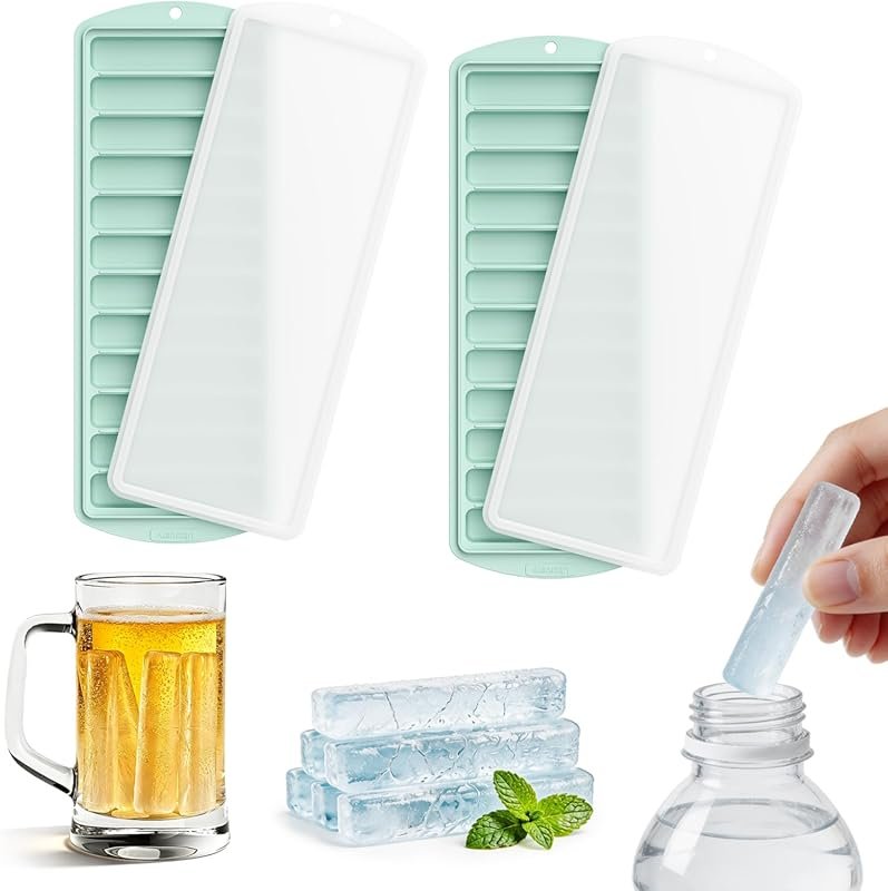 BPA Free Silicone Ice Cube Tray for Water Bottles