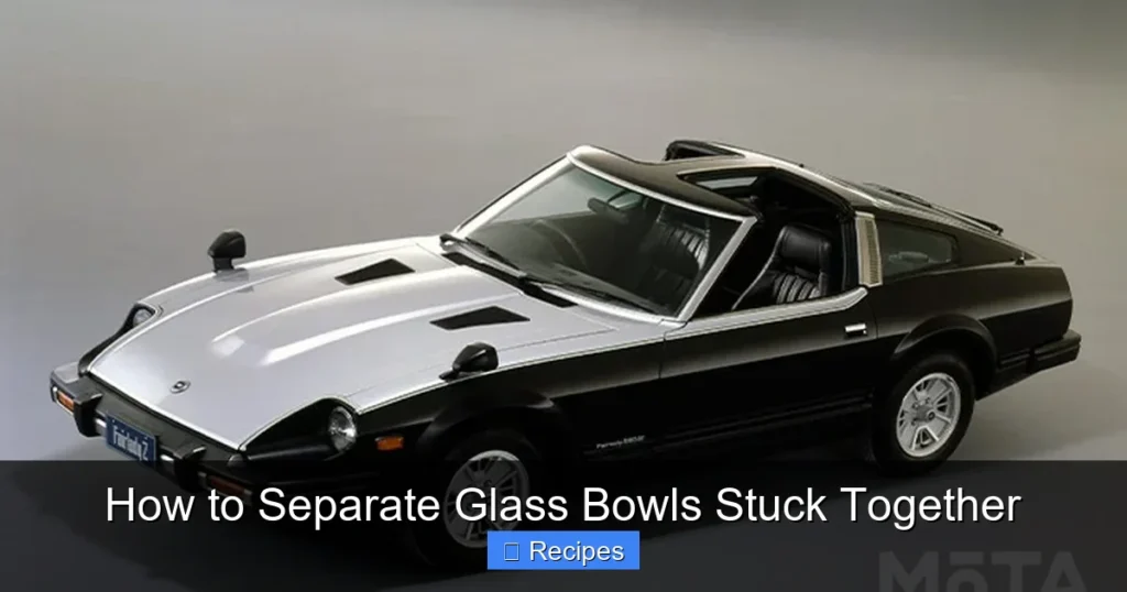 How to Separate Glass Bowls Stuck Together