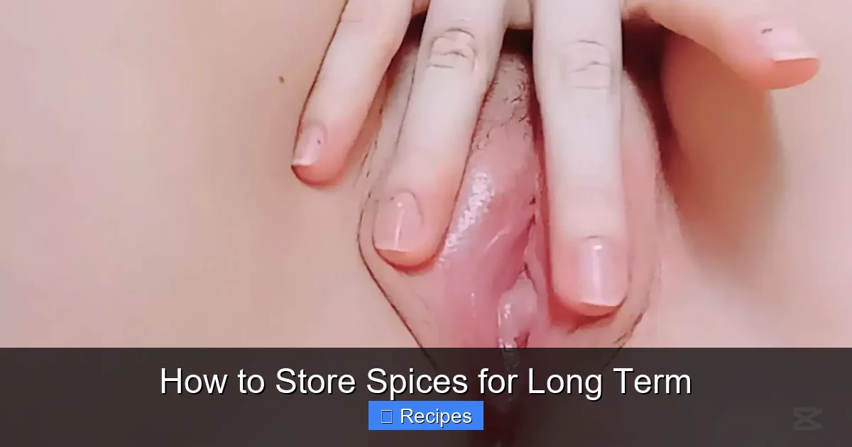 How to Store Spices for Long Term