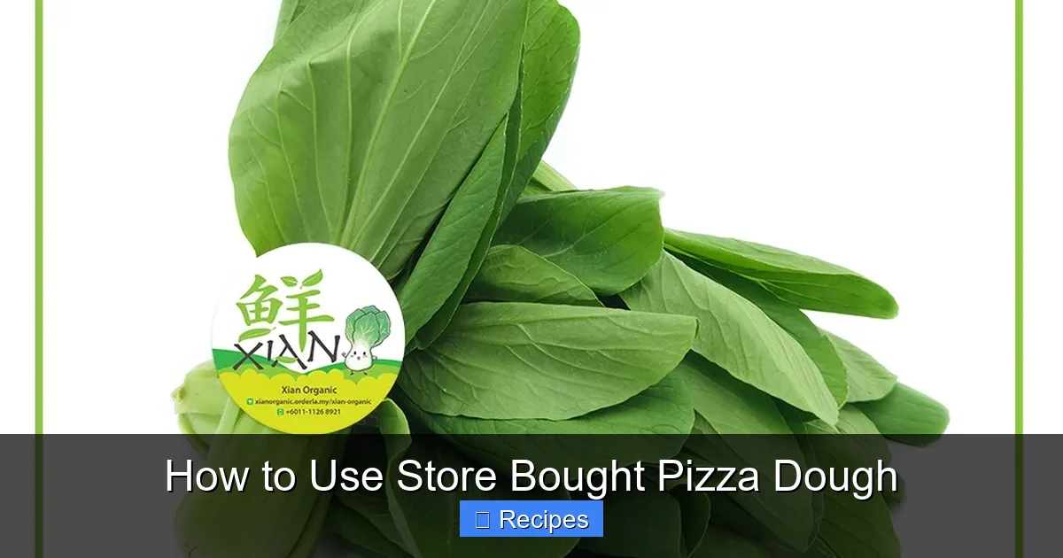 How to Use Store Bought Pizza Dough
