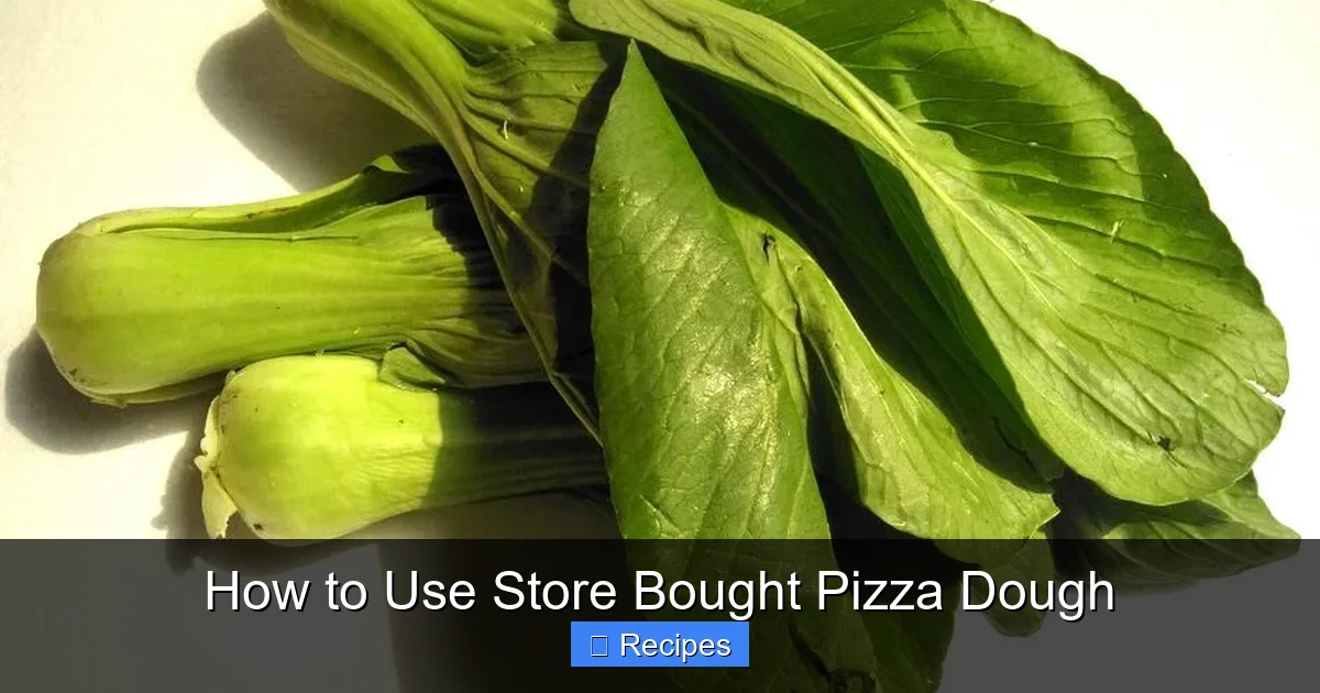 How to Use Store Bought Pizza Dough
