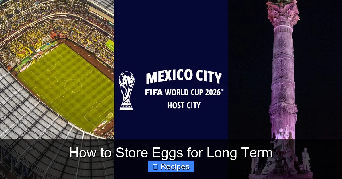 How to Store Eggs for Long Term