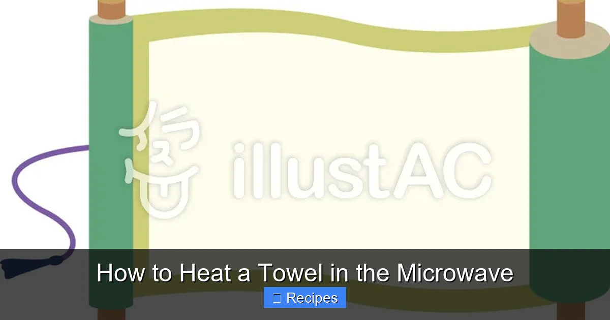 How to Heat a Towel in the Microwave
