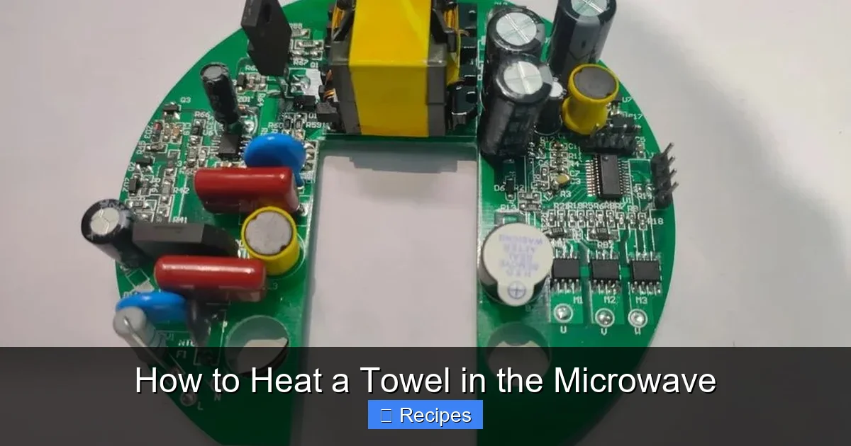 How to Heat a Towel in the Microwave