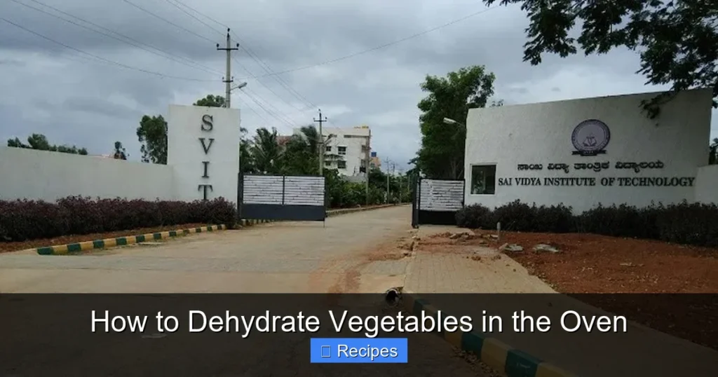 How to Dehydrate Vegetables in the Oven