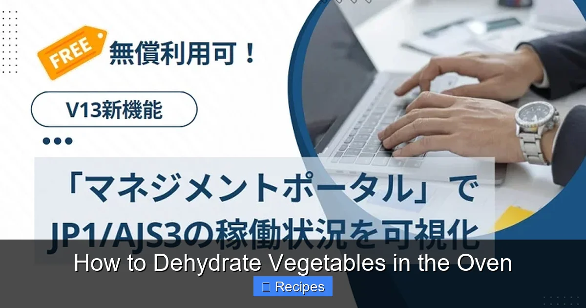 How to Dehydrate Vegetables in the Oven
