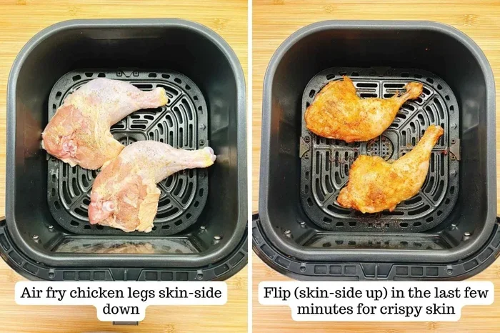 Chicken Leg Quarters Air Fryer How Long