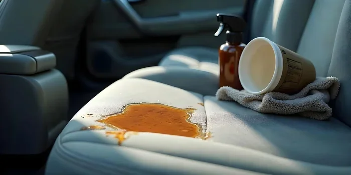 How to Get Coffee Out of Car Seat