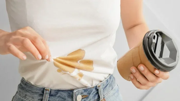 How to Remove Coffee Stains from White Shirt