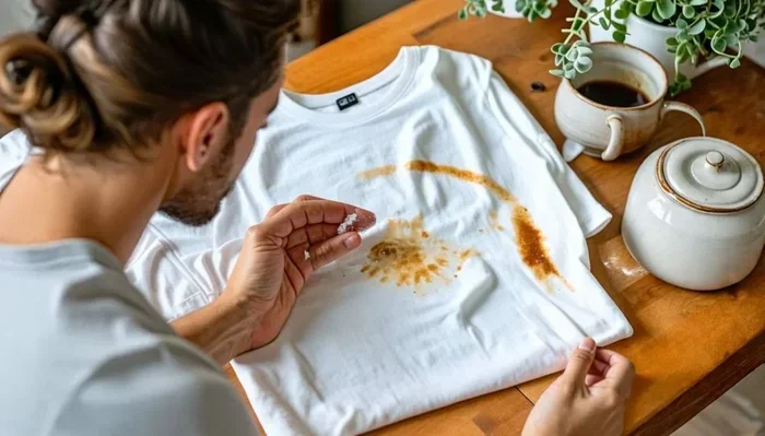 How to Get Coffee Stains Out of White Clothes