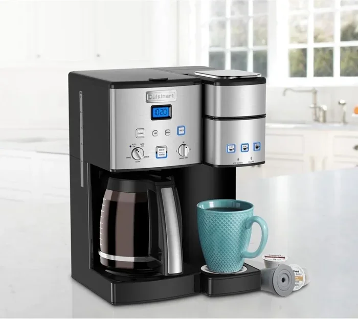 How to Clean Cuisinart Coffee Maker K Cup Side
