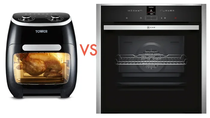 How Is Oven Different from Air Fryer