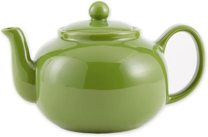RSVP International 42oz Stoneware Teapot, Microwave and Dishwasher Saf