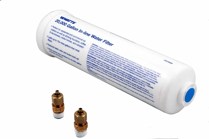 Watts Premier 20000 Gallon Inline Water Filter with 1/4 Inch Brass Con