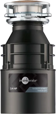 InSinkErator Badger 5XP Garbage Disposal with 3/4 HP Continuous Feed M