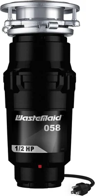 Waste Maid Garbage Disposal Anti-Jam Continuous Feed 1/2 HP Economy Mo