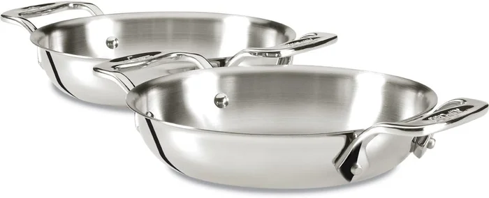 All-Clad Specialty Stainless Steel Gratins 6 Inch Pots and Pans Cookwa
