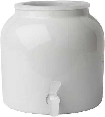 New Wave Enviro Porcelain Water Dispenser Classic White for Home Offic