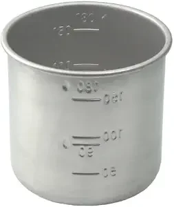 Daiso Japanese Rice Measuring Cup 180cc 1 Gou Cup Stainless Steel Dura