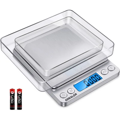 GDEALER Food Scale 0.001oz/0.01g Precise Digital Kitchen Scale with St