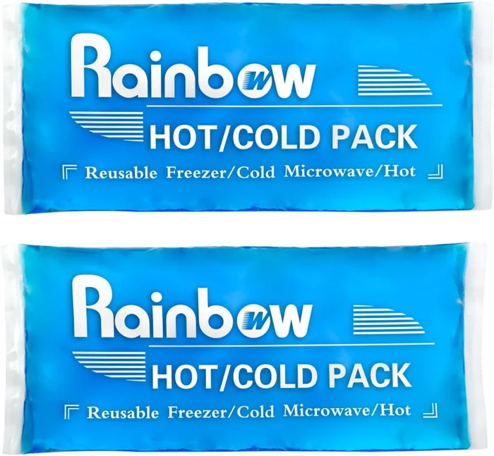 Soft Ice Packs Reusable Gel Pack 2 Hot and Cold Gel Ice Packs for Inju