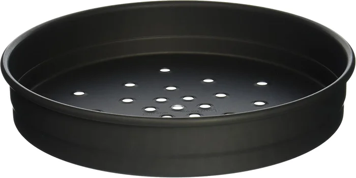 Lloyd Pans Kitchenware 12 Inch Perforated Deep Dish Pizza Pan for Thic