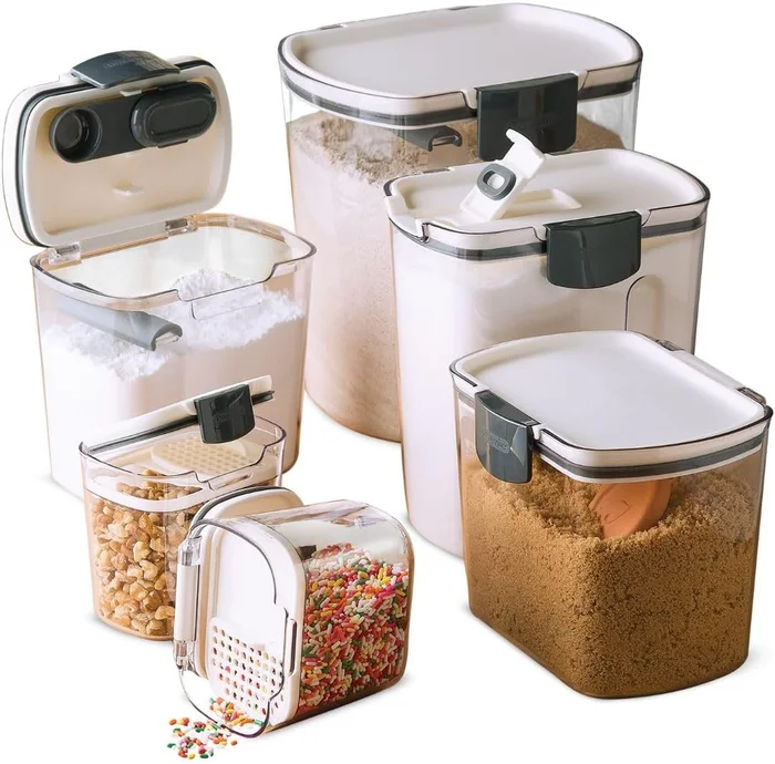 Progressive ProKeeper Baker's Airtight Kitchen Storage Canister Set fo