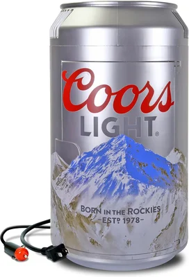 Koolatron Coors Light Mini Fridge Portable Table Top Beverage Cooler 1