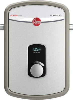 Rheem 8kW 240V Multi Fixture Tankless Electric Water Heater For Reliab