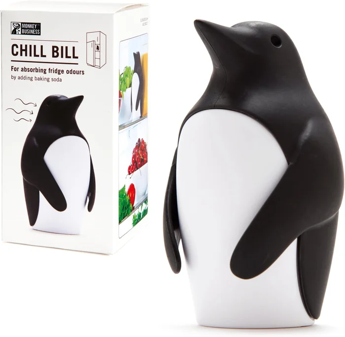 Monkey Business Chill Bill Refrigerator Deodorizer Cute Baking Soda Co