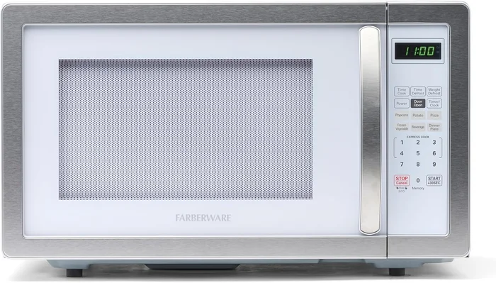 Farberware 1.1 Cu Ft Countertop Microwave Oven with 1000 Watts Power A