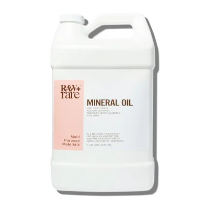 Raw Plus Rare Cutting Board Mineral Oil 1 Gallon for Food Safe Wood Co