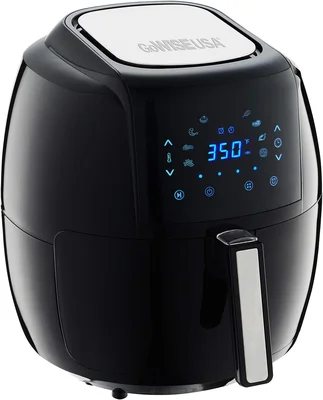 GoWISE USA GW22731 5.8-Quarts 8-in-1 Electric Air Fryer XL with 50 Rec