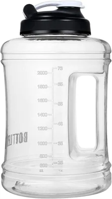 83oz Reusable Half Gallon BPA Free Plastic Water Bottle with Handle fo