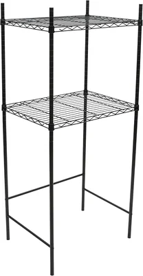Organize It All Mini Fridge and Microwave Stand Kitchen Organizer Perf