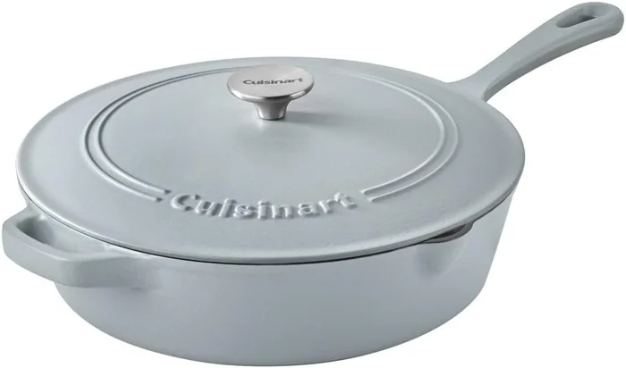 Cuisinart Chef's Classic Enameled Cast Iron Dutch Oven with Lid, Porce
