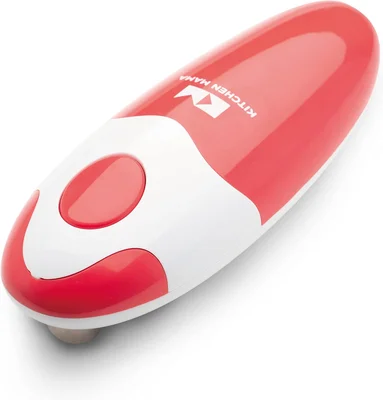 Kitchen Mama Auto Electric Can Opener with Smooth Edge for Safe Kitche
