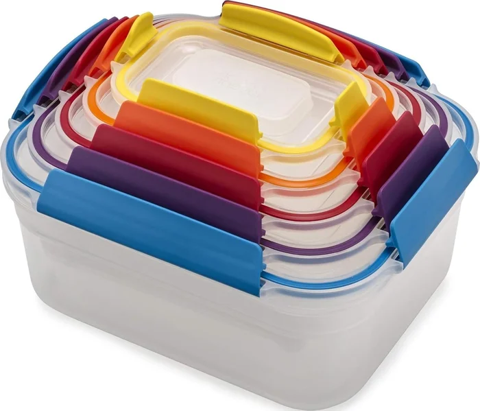 Joseph Joseph Nest Lock Plastic BPA Free Food Storage Container Set wi