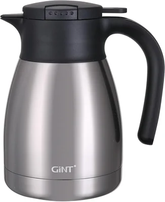 GiNT 34Oz Thermal Coffee Carafe Stainless Steel Insulated Vacuum Pot S